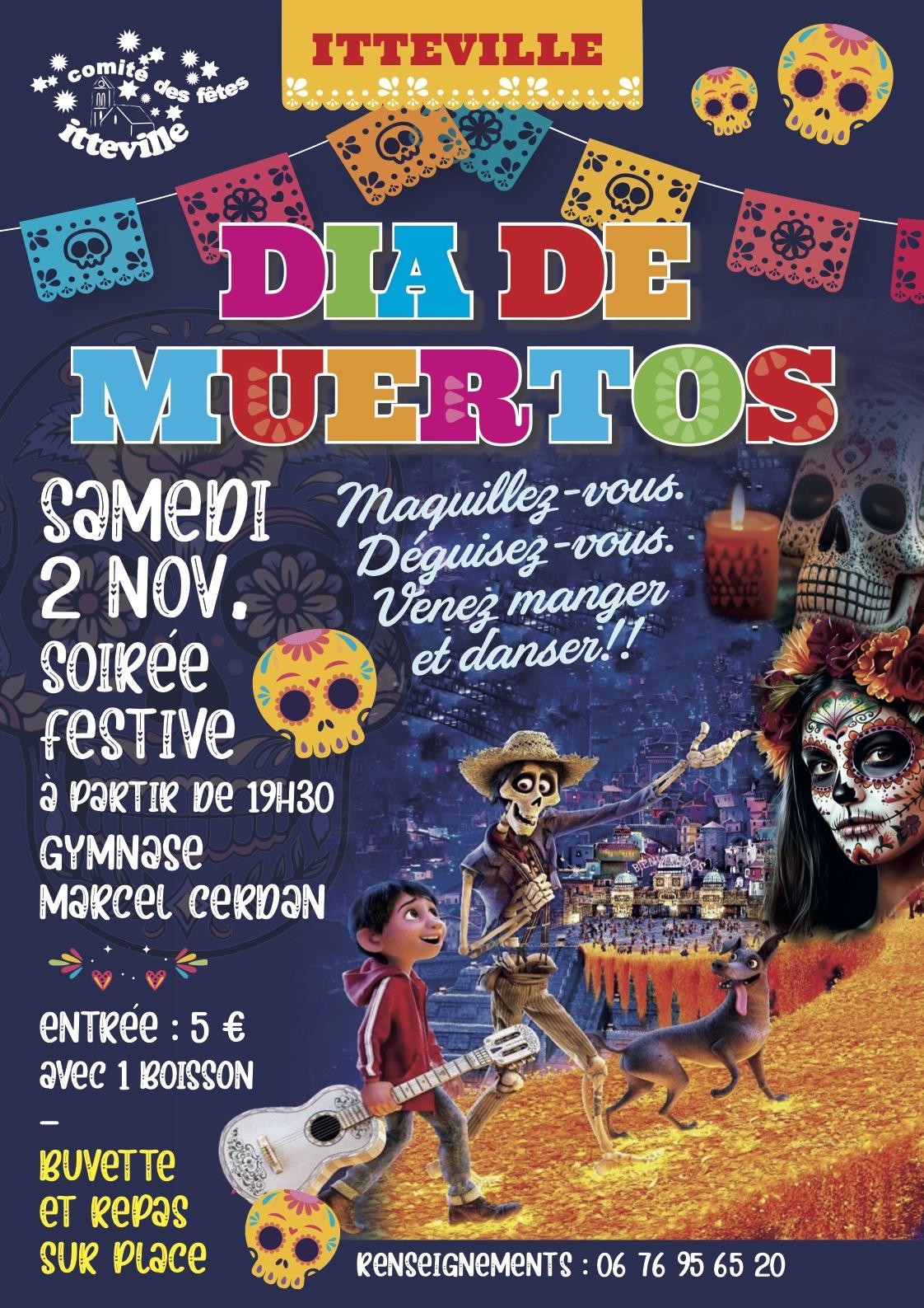 Dia de muertos affiche